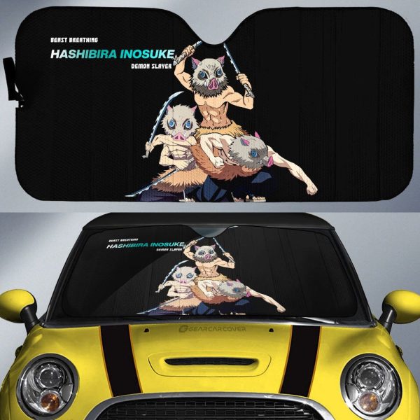 Hashibira Inosuke Car Sunshade Custom