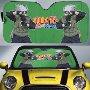 Hatake Kakashi Car Sunshade Custom Main Hero Anime Car Accessories