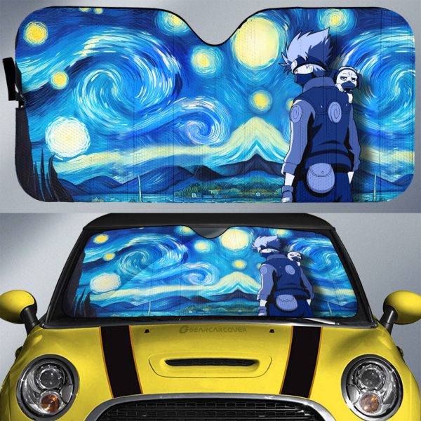 Hatake Kakashi Car Sunshade Custom Starry Night Styles