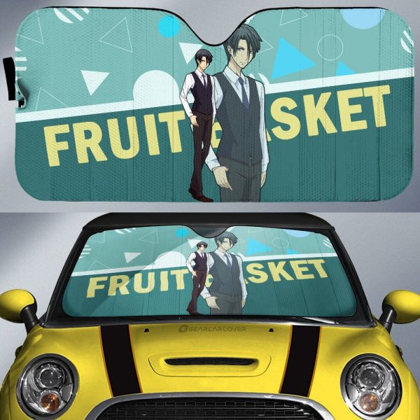 Hatori Sohma Car Sunshade Custom Fruit Basket Anime Car Accessories