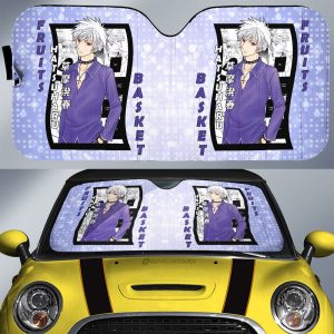 Hatsuharu Sohma Car Sunshade Custom Fruits Basket Anime Car Interior Accessories