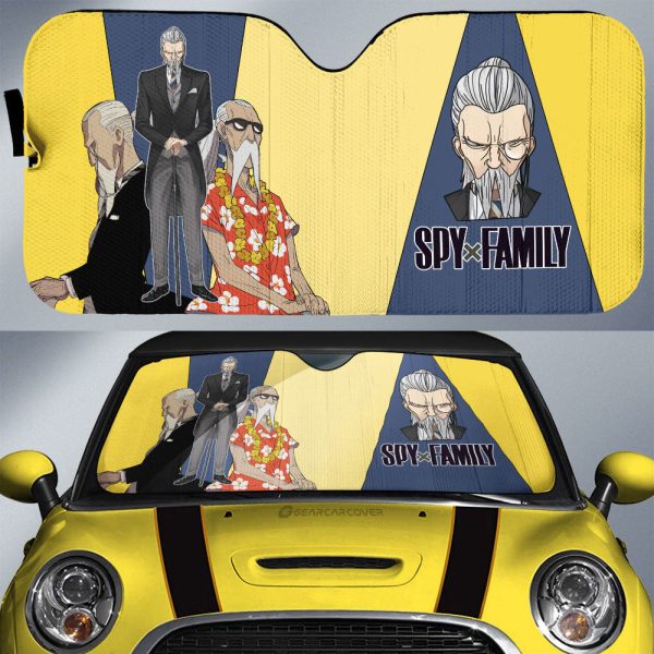 Henry Henderson Car Sunshade Custom Spy x Family Anime Car Accessories