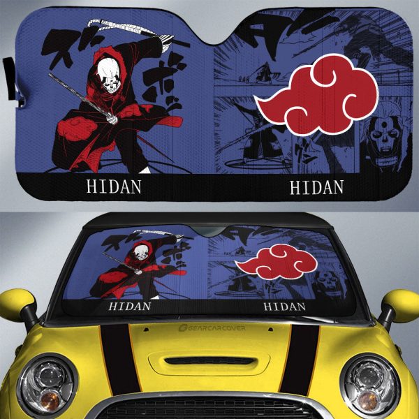 Hidan Car Sunshade Custom Anime Car Accessories Manga Color Style