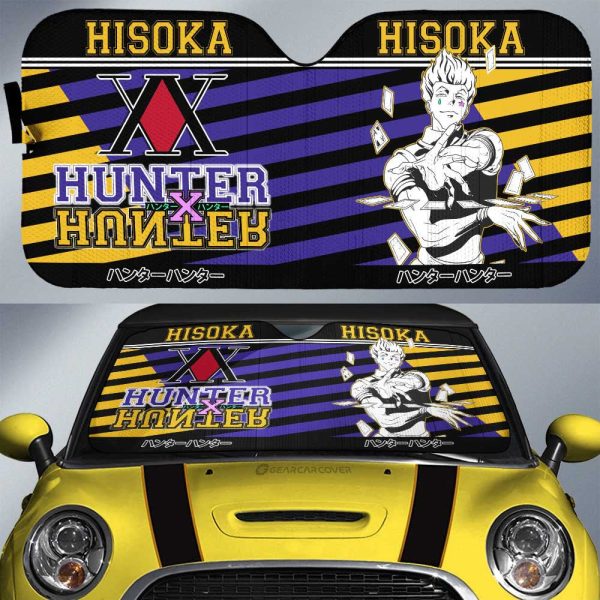 Hisoka Morow Car Sunshade Custom Car Interior Accessories