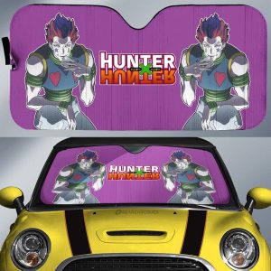 Hisoka Morow Car Sunshade Custom Main Character Hunter x Hunter Anime