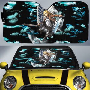 Historia Reiss Car Sunshade Custom Attack On Titan Anime Car Interior Accessories