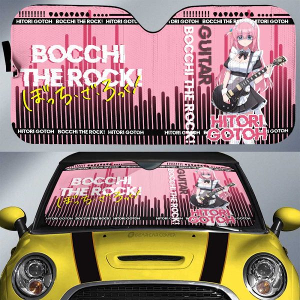 Hitori Gotoh Car Sunshade Custom Bocchi the Rock! Anime Car Accessories