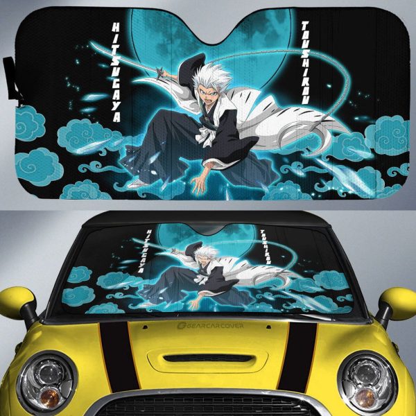 Hitsugaya Toushirou Car Sunshade Custom Bleach Anime Car Accessories