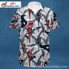 Houston Texans Majestic Macaws Hawaiian Shirt – Jungle Roar