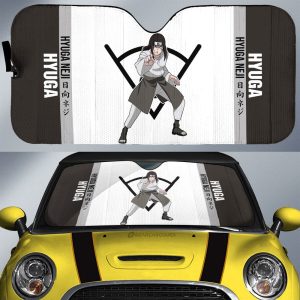 Hyuga Neji Car Sunshade Custom Anime Car Accessories