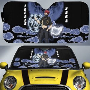 Ideale Zora Car Sunshade Custom Black Clover Anime Car Accessories