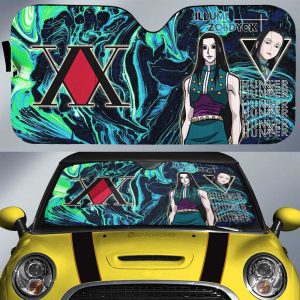 Illumi Zoldyck Car Sunshade Custom Hunter x Hunter Anime Car Accessories