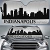 Indiana Indianapolis Skyline Car Sunshade Custom Car Accessories