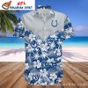 Indianapolis Colts Beachside – Serene Tropical Palms Hawaiian Shirt