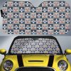 Inosuke Hashibira Car Sunshade Custom Anime Car Accessories