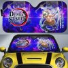 Inosuke Hashibira Car Sunshade Custom Characters Demon Slayer Car Accessories