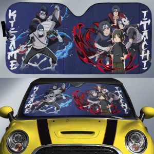 Itachi And Kisame Car Sunshade Custom Anime Car Accessories