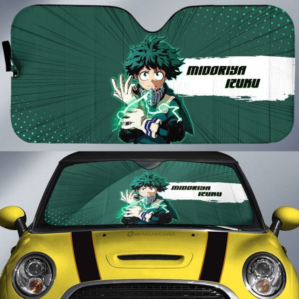 Izuku Midoriya Car Sunshade Custom For Fans