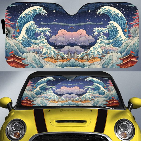 Japanese Style Car Sunshade Custom Car Accessories