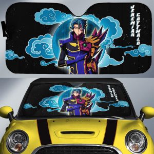 Jeremiah Gottwald Car Sunshade Custom Code Geass Anime Car Accessories