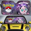 Jigglypuff Car Sunshade Custom Anime Galaxy Manga Style