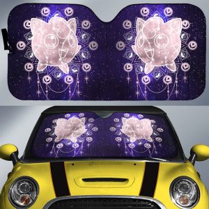 Jigglypuff Car Sunshade Custom Car Accessories