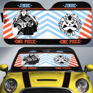 Jinbe Car Sunshade Custom Car Accessories Mix Manga Style