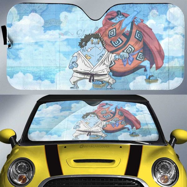 Jinbe Car Sunshade Custom Map Car Accessories