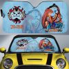 Jinbe Car Sunshade Custom One Piece Anime Car Accessories