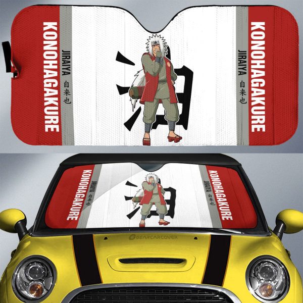 Jiraiya Car Sunshade Custom Anime Car Accessories