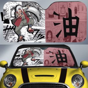 Jiraiya Car Sunshade Custom Anime Mix Manga Car Accessories