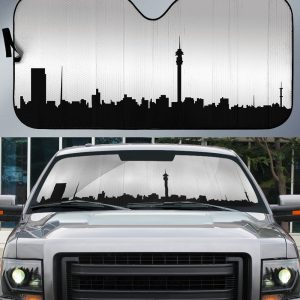 Johannesburg Skyline Car Sunshade Custom Car Accessories