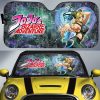 Jolyne Kuujou Car Sunshade Custom JJBA Anime Car Accessories Galaxy Style