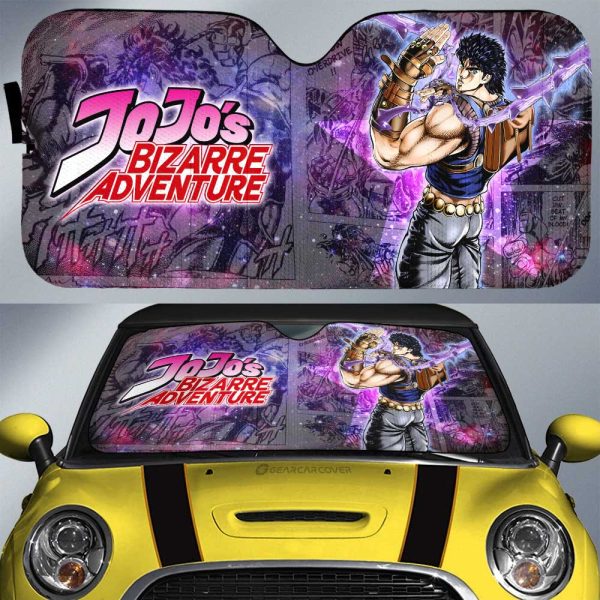 Jonathan Joestar Car Sunshade Custom JJBA Anime Car Accessories Galaxy Style