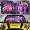 Joseph Joestar Car Sunshade Custom Galaxy Manga JJBA