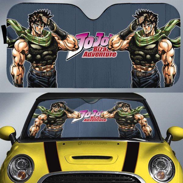 Joseph Joestar Car Sunshade Custom Main Character Bizarre Adventure