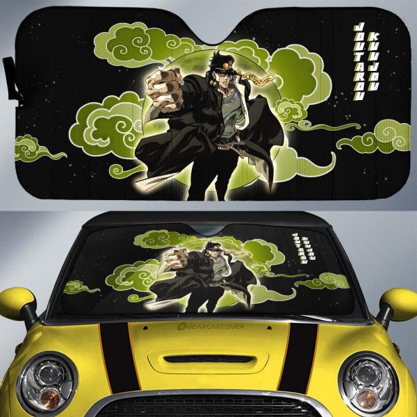 Joutarou Kuujou Car Sunshade Custom JoJo's Bizarre Adventure Anime