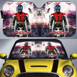 Kabuto Car Sunshade Custom Kamen Rider Car Accessories