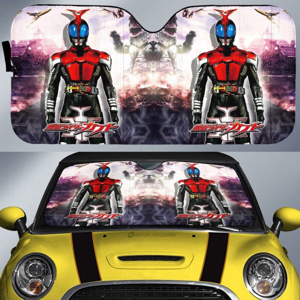 Kabuto Car Sunshade Custom Kamen Rider Car Accessories