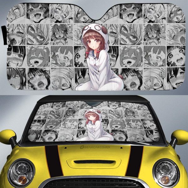 Kaede Azusagawa Car Sunshade Custom Bunny Girl Senpai Car Accessories