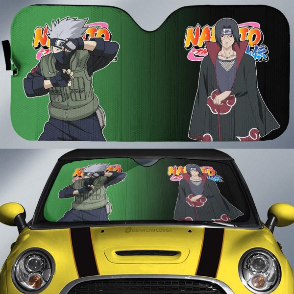 Kakashi And Itachi Car Sunshade Custom Anime