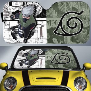 Kakashi Car Sunshade Custom Mix Manga Car Accessories