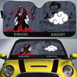 Kakuzu Car Sunshade Custom Anime Car Accessories Manga Color Style