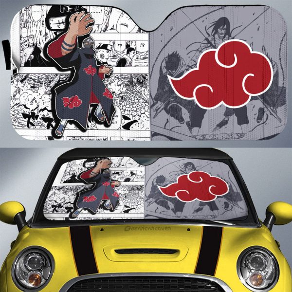 Kakuzu Car Sunshade Custom Mix Manga Car Accessories