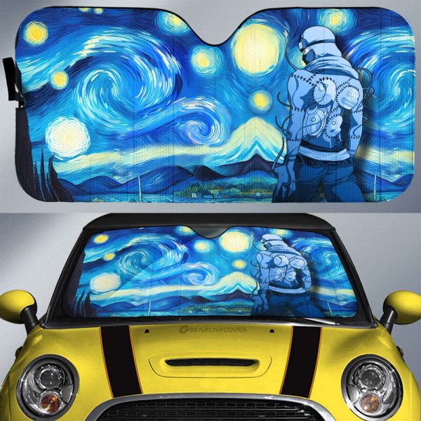 Kakuzu Car Sunshade Custom Starry Night Styles