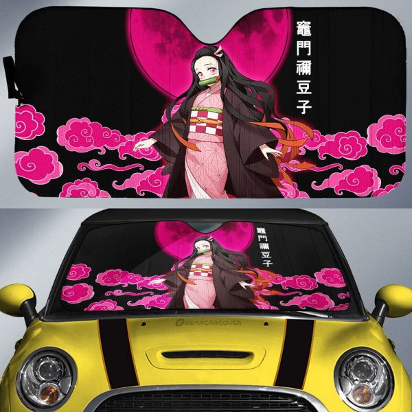 Kamado Nezuko Car Sunshade Custom Car Accessories