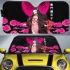 Kamado Nezuko Car Sunshade Custom Demon Slayer Anime Car Accessories