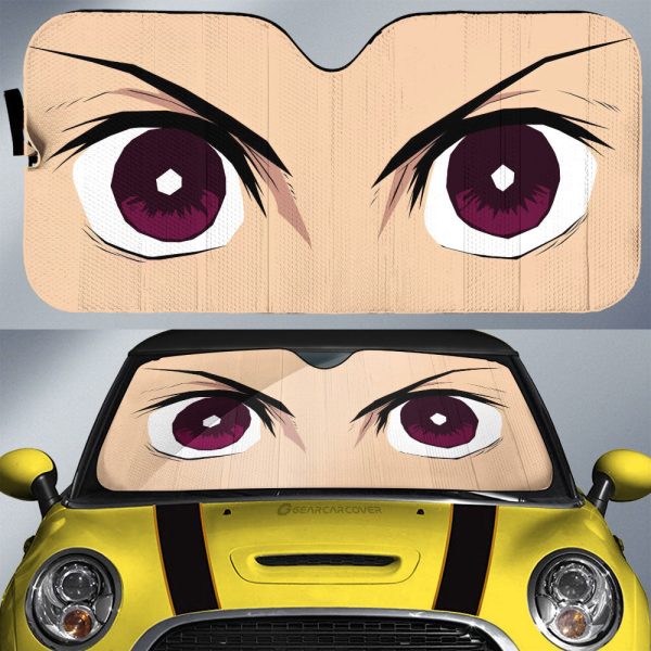 Kamado Tanjiro Car Sunshade Custom Demon Slayer Anime Car Accessories For Fans