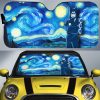 Kankurou Car Sunshade Custom Starry Night Styles