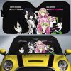 Kanroji And Obanai Car Sunshade Custom Demon Slayer Anime